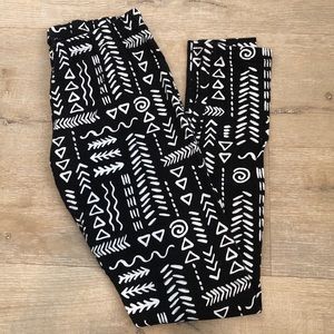 MOSSIMO Tribal Print Leggings M